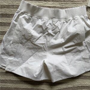 lululemon athletica White High Waist Shorts